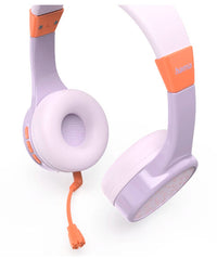 Hama Teens Guard II Kopfhörer Kabellos Kopfband Anrufe/Musik USB Typ-C Bluetooth Orange, Violett