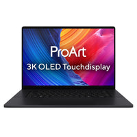 ASUS ProArt P16 H7606WM-SR127W AMD Ryzen AI 9 HX 370 Laptop 40,6 cm (16") Touchscreen 3K 32 GB LPDDR5x-SDRAM 1 TB SSD NVIDIA GeForce RTX 5060 Laptop GPU Wi-Fi 7 (802.11be) Windows 11 Home Schwarz