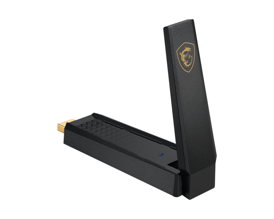 Carte réseau MSI AXE5400 Wi-Fi 2402 Mbit/s