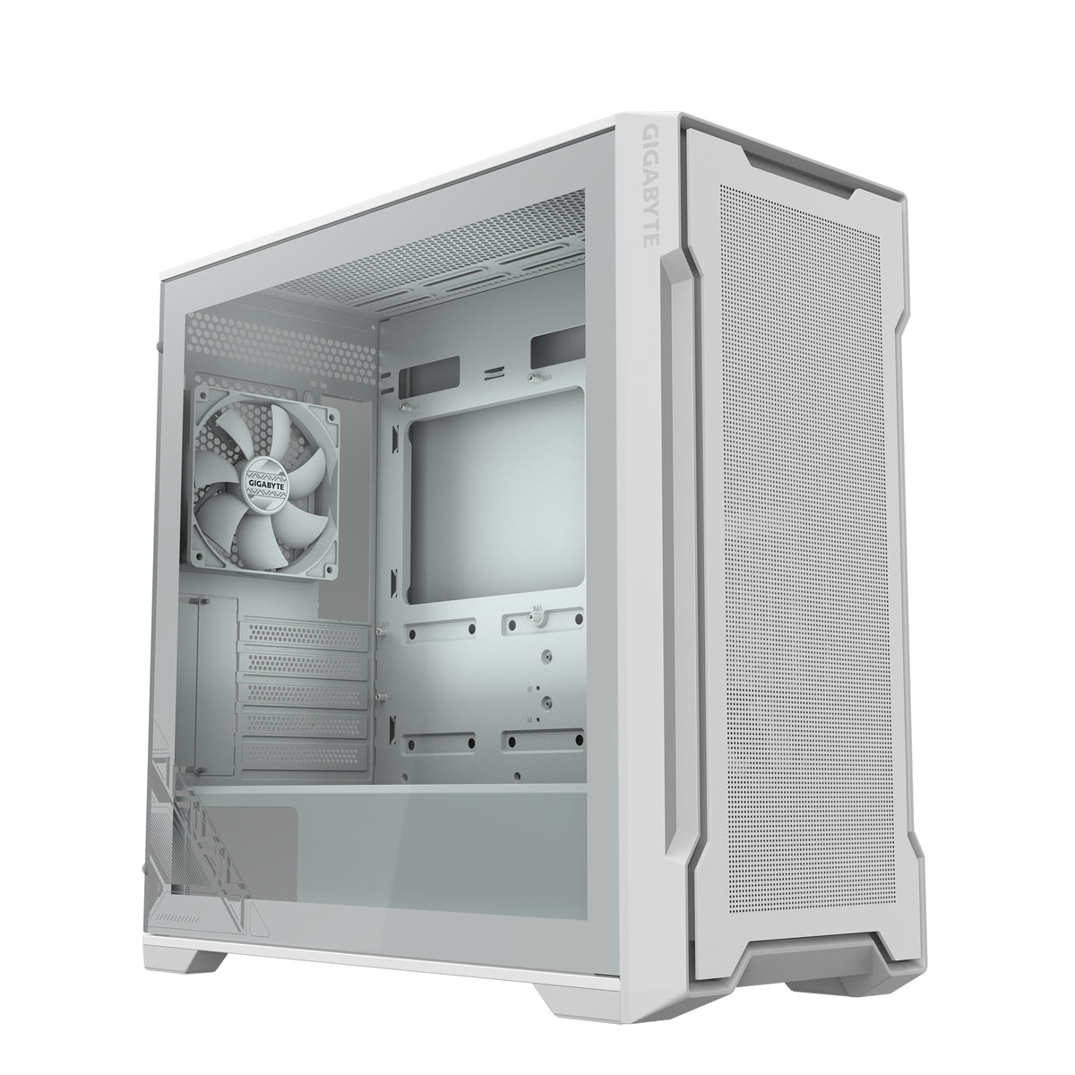 GIGABYTE C102 GLASS Midi Tower Weiß