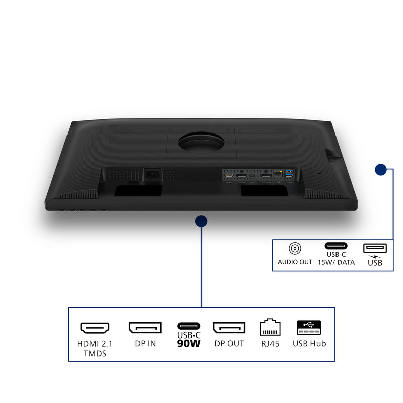 Philips 24B2U3601 Computerbildschirm 60,5 cm (23.8") 2560 x 1440 Pixel Quad HD LCD Schwarz