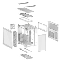 ASUS TUF GAMING GT502 Horizon TG ARGB White Midi Tower Weiß