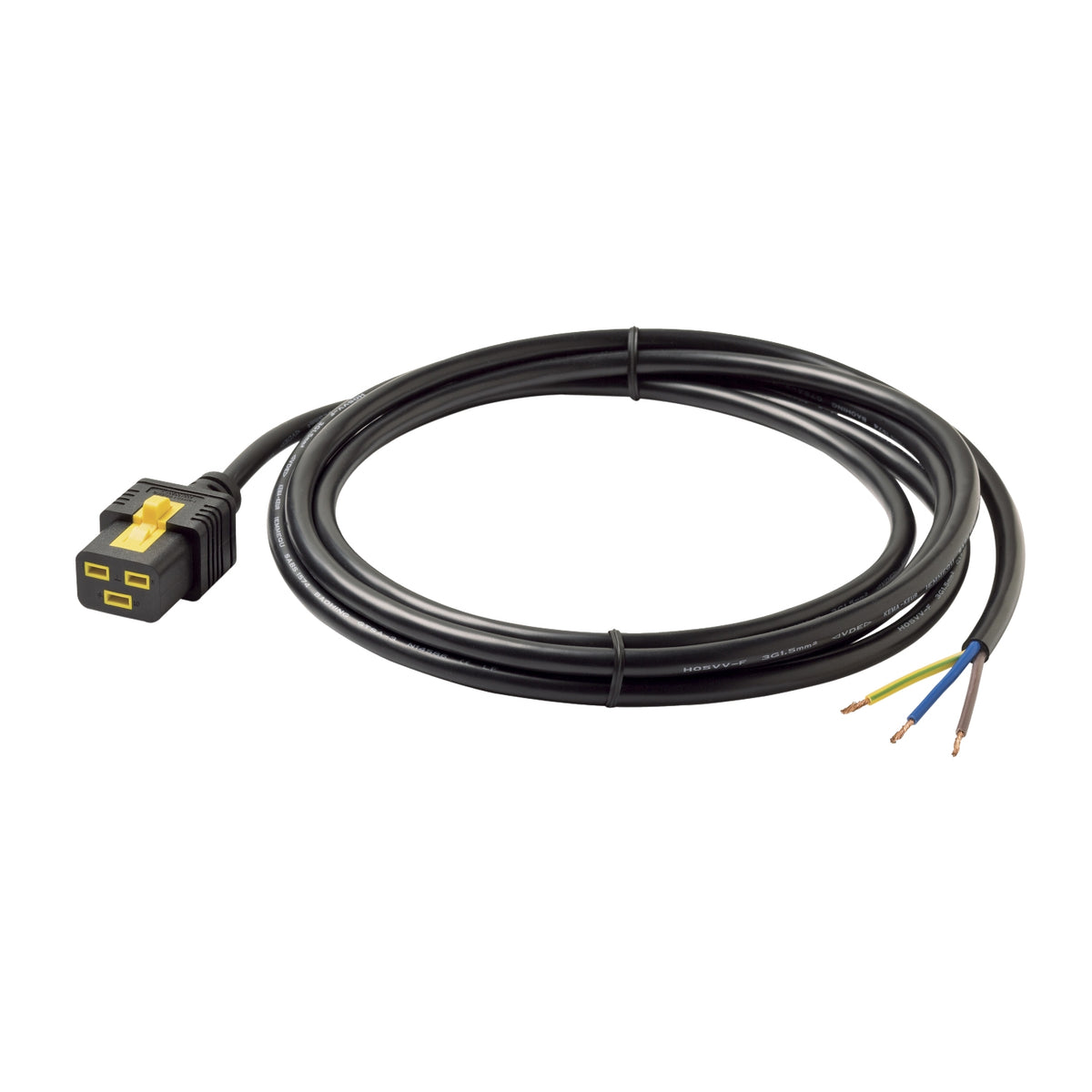 APC Netzkabel mit Verriegelung, C19 einseitig, 3,0 m