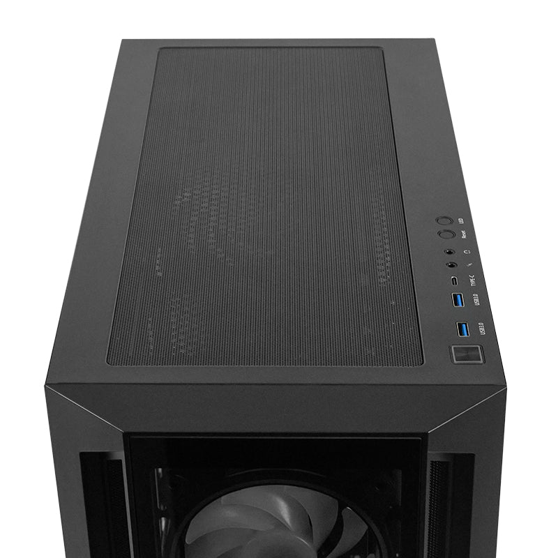Chieftec APEX GA-01B-TG-OP ATX Midi Tower Schwarz