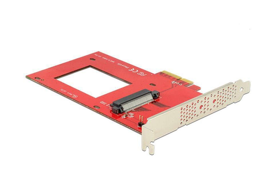 Delock PCI Express Card > 1 x internal U.2 NVMe - Speicher-Controller - 2.5" (6.4 cm)
