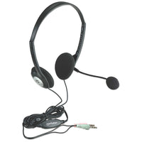 Manhattan Stereoheadset, Federleichtes Design, integriertes Mikrofon, Lautstärkeregler im Kabel integriert