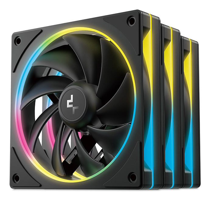 DeepCool FL12 SE 3IN1 Computergehäuse Ventilator 12 cm Weiß 3 Stück(e)