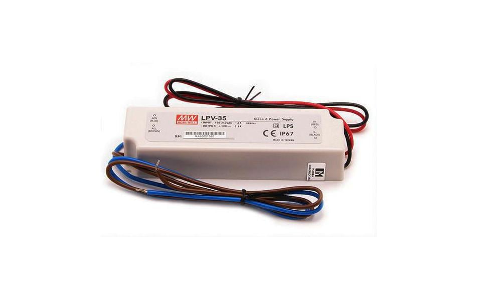 21 Netzteil - 24V 35W Mean Well IP67 / LPV-Serie