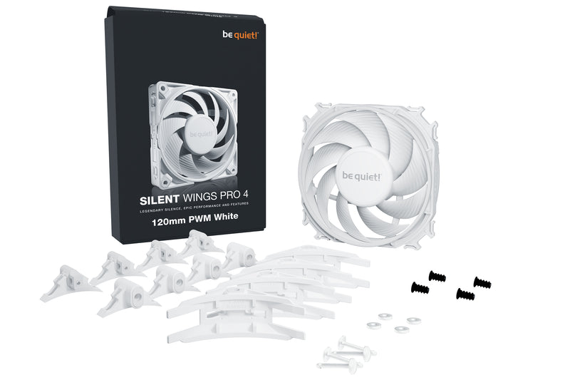 be quiet! BL118 Computerkühlsystem Computergehäuse Ventilator 12 cm Weiß 1 Stück(e)