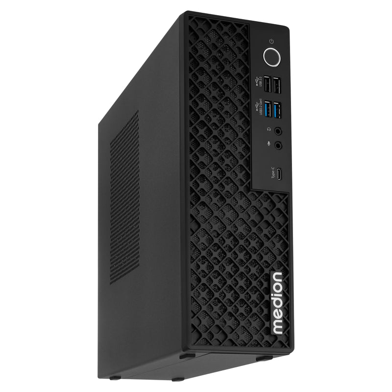MEDION Picoworx T80 III Intel Core Ultra 7 258V 32 GB LPDDR5x-SDRAM 1 TB SSD Windows 11 Pro Mini PC Mini-PC Schwarz