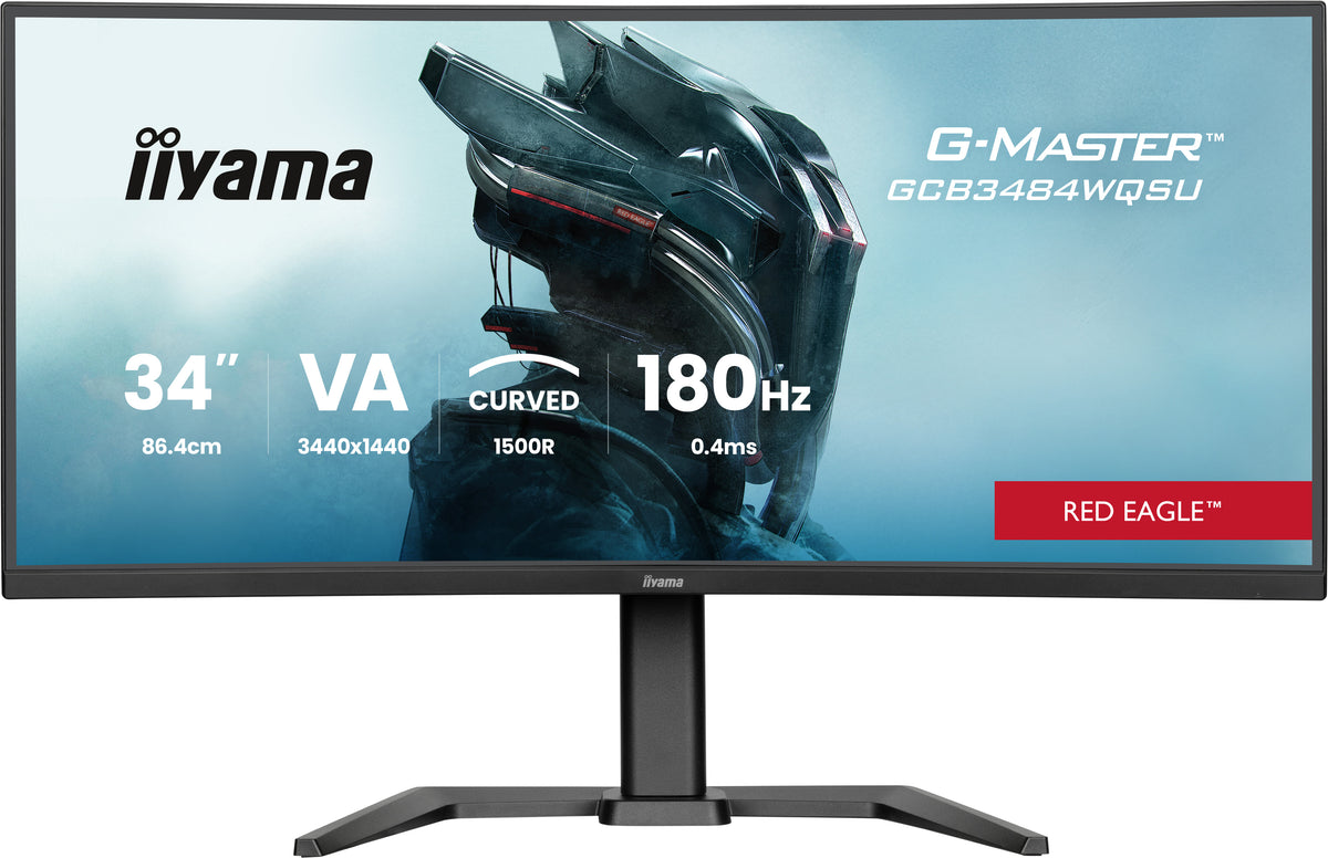 iiyama G-MASTER GCB3484WQSU-B1 Computerbildschirm 86,4 cm (34") 3440 x 1440 Pixel UltraWide Quad HD LED Schwarz