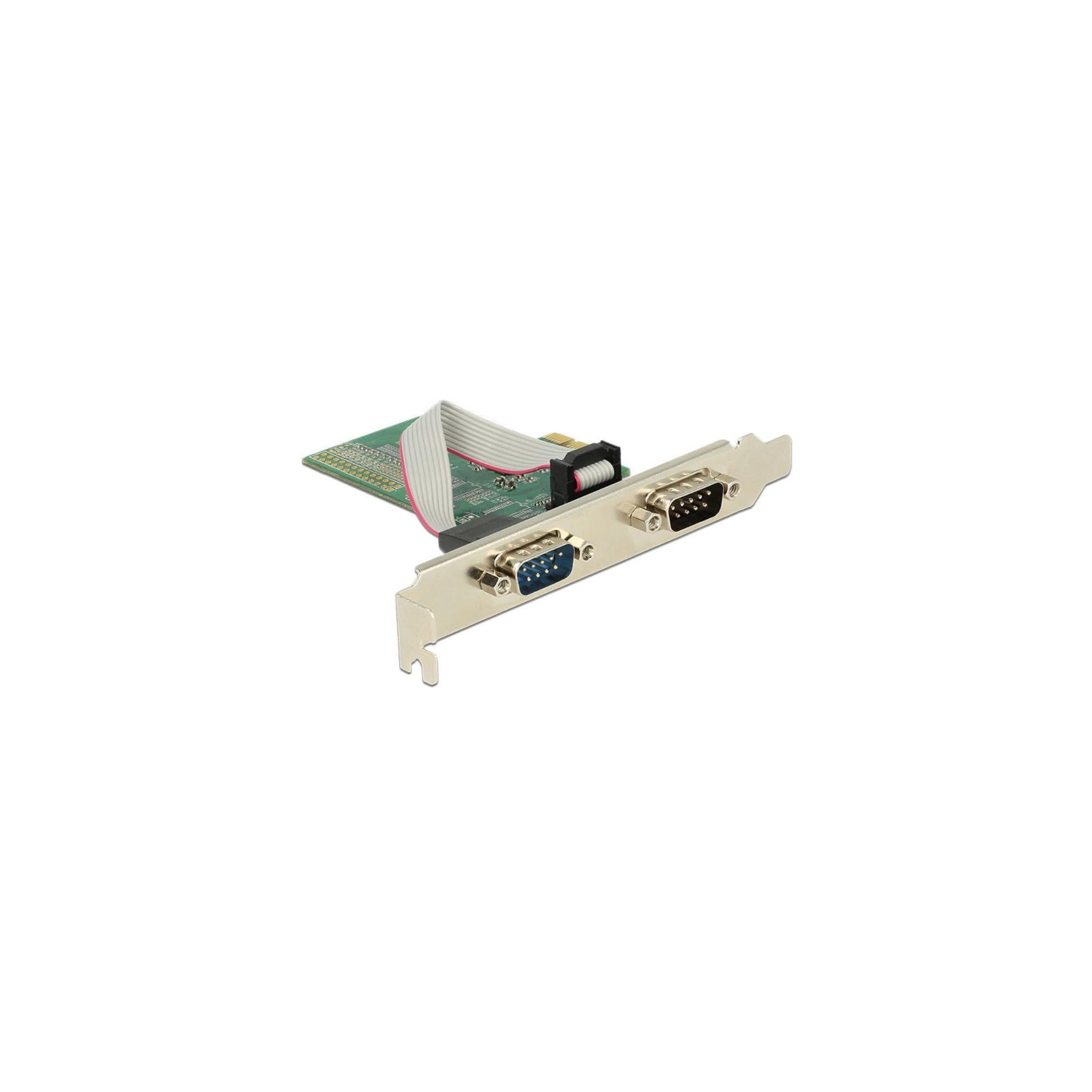 Delock 89555 PCI Express Karte 2x Seriell,