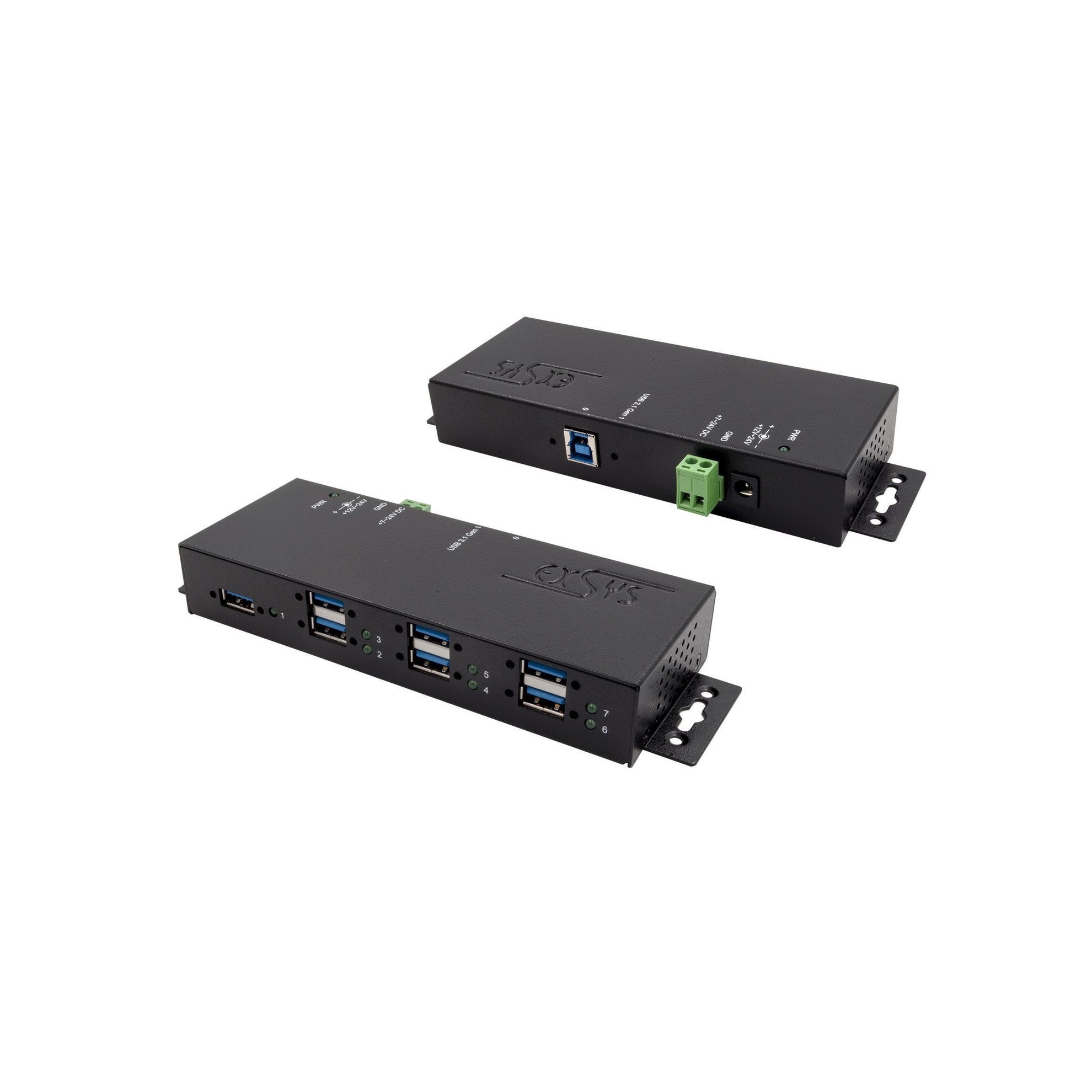 exSys EX-1189HMVS-3, 7x USB 3.0, Metall,