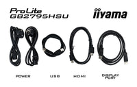 iiyama GB2795HSU-B1 Computerbildschirm 68,6 cm (27") 1920 x 1080 Pixel Full HD LED Schwarz