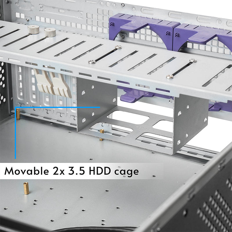 Chieftec UNC-409S-AIO-OP - 4U Rackmount-Servergehäuse