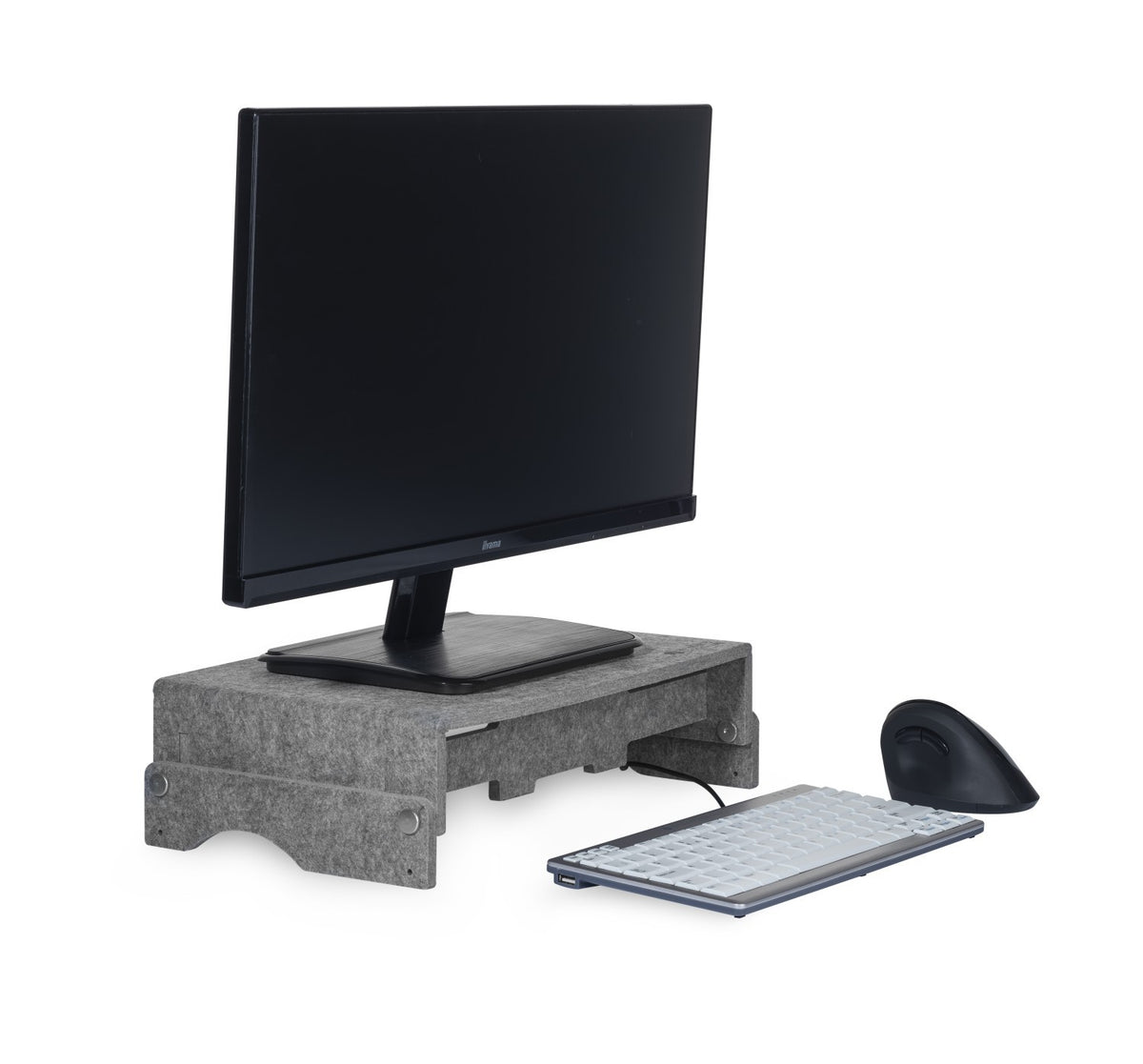BakkerElkhuizen Q-Riser 110 Circular Light Grey