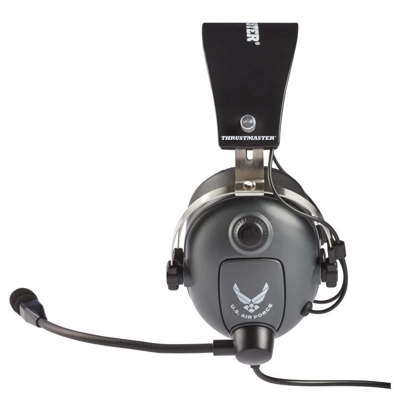 Thrustmaster T.Flight U.S. Air Force Edition Kopfhörer Kabelgebunden Kopfband Gaming Schwarz