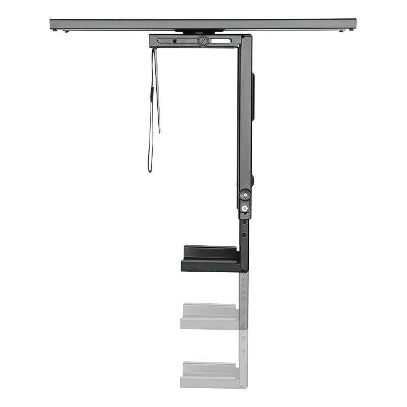 LogiLink EO0004 PC-Halterung Tischmontierte CPU-Halterung Schwarz