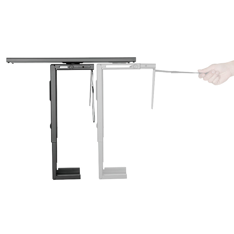 LogiLink EO0004 PC-Halterung Tischmontierte CPU-Halterung Schwarz
