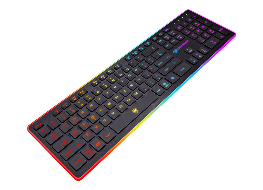 COUGAR CGR-WXNMB-VAN-CH Tastatur Gaming USB QWERTZ Schweiz Schwarz