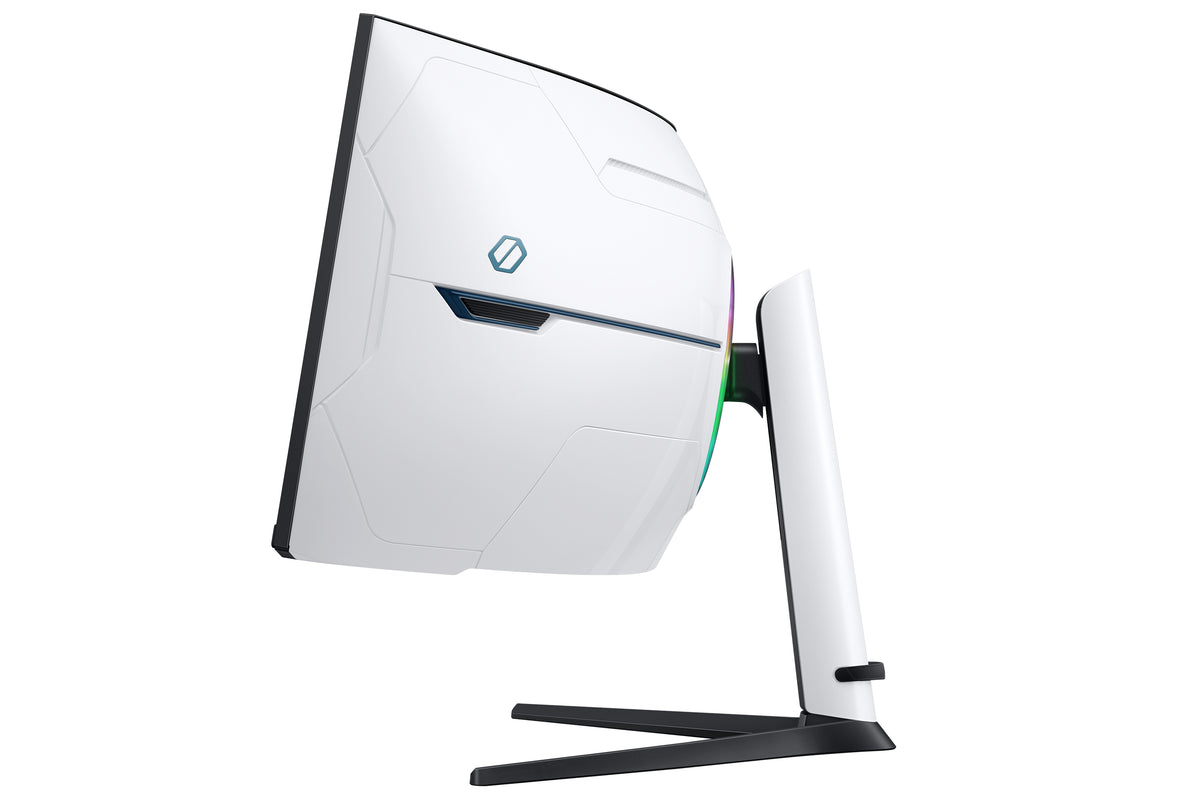 Samsung G95NC Computerbildschirm 144,8 cm (57") 7680 x 2160 Pixel Dual UHD QLED Weiß