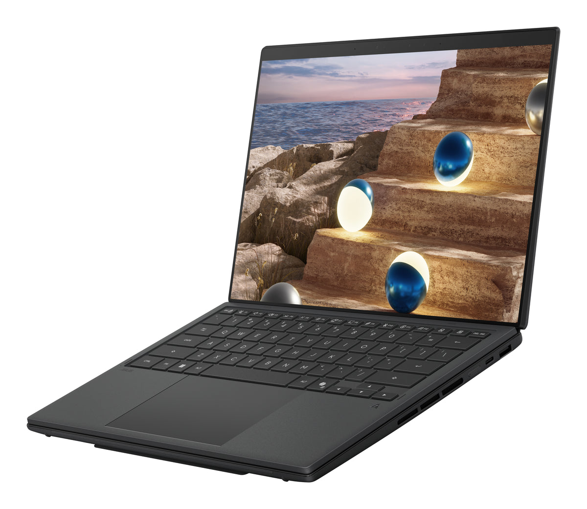 ASUS Zenbook Duo UX8407AA-SN605W Copilot+ PC Intel Core Ultra 9 386H Laptop 35,6 cm (14") Touchscreen 3K 32 GB LPDDR5x-SDRAM 1 TB SSD Wi-Fi 7 (802.11be) Windows 11 Home Grau