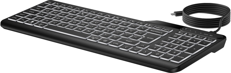 HP 405 Tastatur mit Hintergrundbeleuchtung für mehrere Geräte