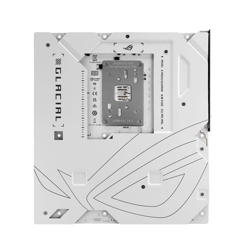 ASUS ROG CROSSHAIR X870E GLACIAL AMD X870E Sockel AM5 Erweitertes ATX