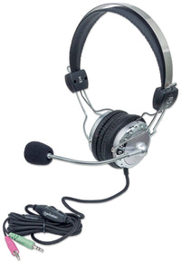 Manhattan Stereoheadset, Verstellbarer Kopfbügel und flexibles Mikrofon