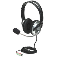 Manhattan Classic Stereoheadset, Flexibles Mikrofon und hohe Audioqualität
