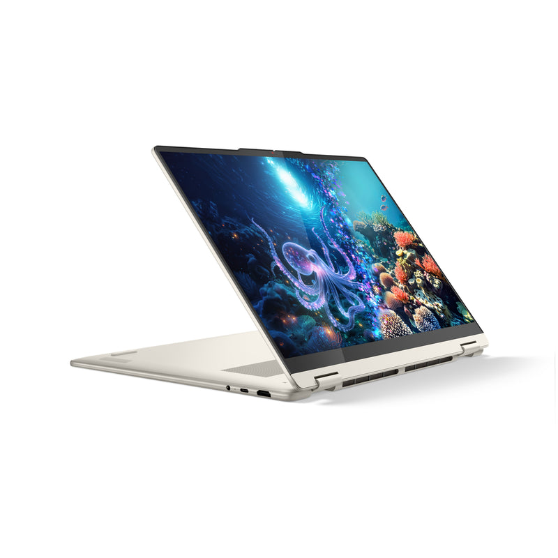 Lenovo Yoga 7 2-in-1 16AKP10 Copilot+ PC AMD Ryzen AI 7 350 Hybrid (2-in-1) 40,6 cm (16") Touchscreen 2.8K 16 GB LPDDR5x-SDRAM 1 TB SSD Wi-Fi 7 (802.11be) Windows 11 Home Deutsch Grau