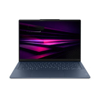 Lenovo Yoga Slim 7 14Q8Y11 Copilot+ PC Snapdragon X2E-80-100 Laptop 35,6 cm (14") 2.8K 32 GB LPDDR5x-SDRAM 1 TB SSD Wi-Fi 7 (802.11be) Windows 11 Home Blau Deutsch