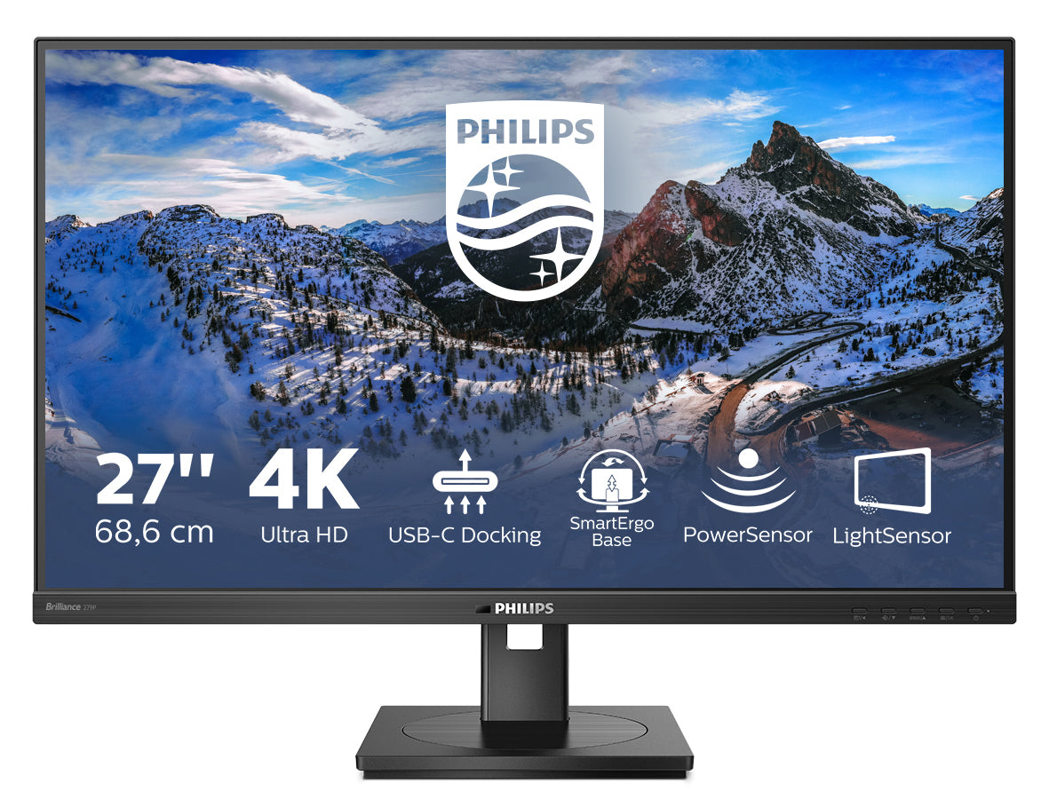 Philips 279P1/00 Computerbildschirm 68,6 cm (27") 3840 x 2160 Pixel 4K Ultra HD LED Schwarz