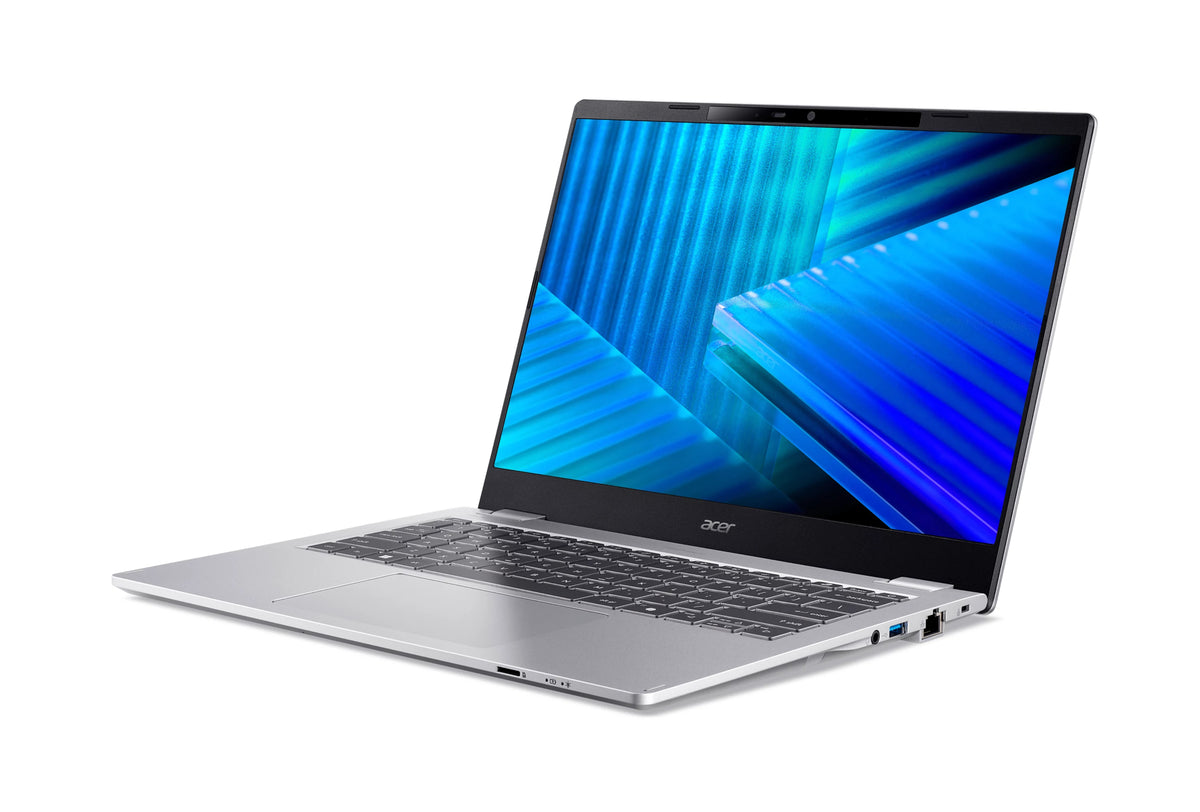 Acer TravelMate P4 TMP414-55-TCO-5880 Intel Core Ultra 5 225U Laptop 35,6 cm (14") WUXGA 16 GB DDR5-SDRAM 512 GB SSD Wi-Fi 7 (802.11be) Windows 11 Pro Blau