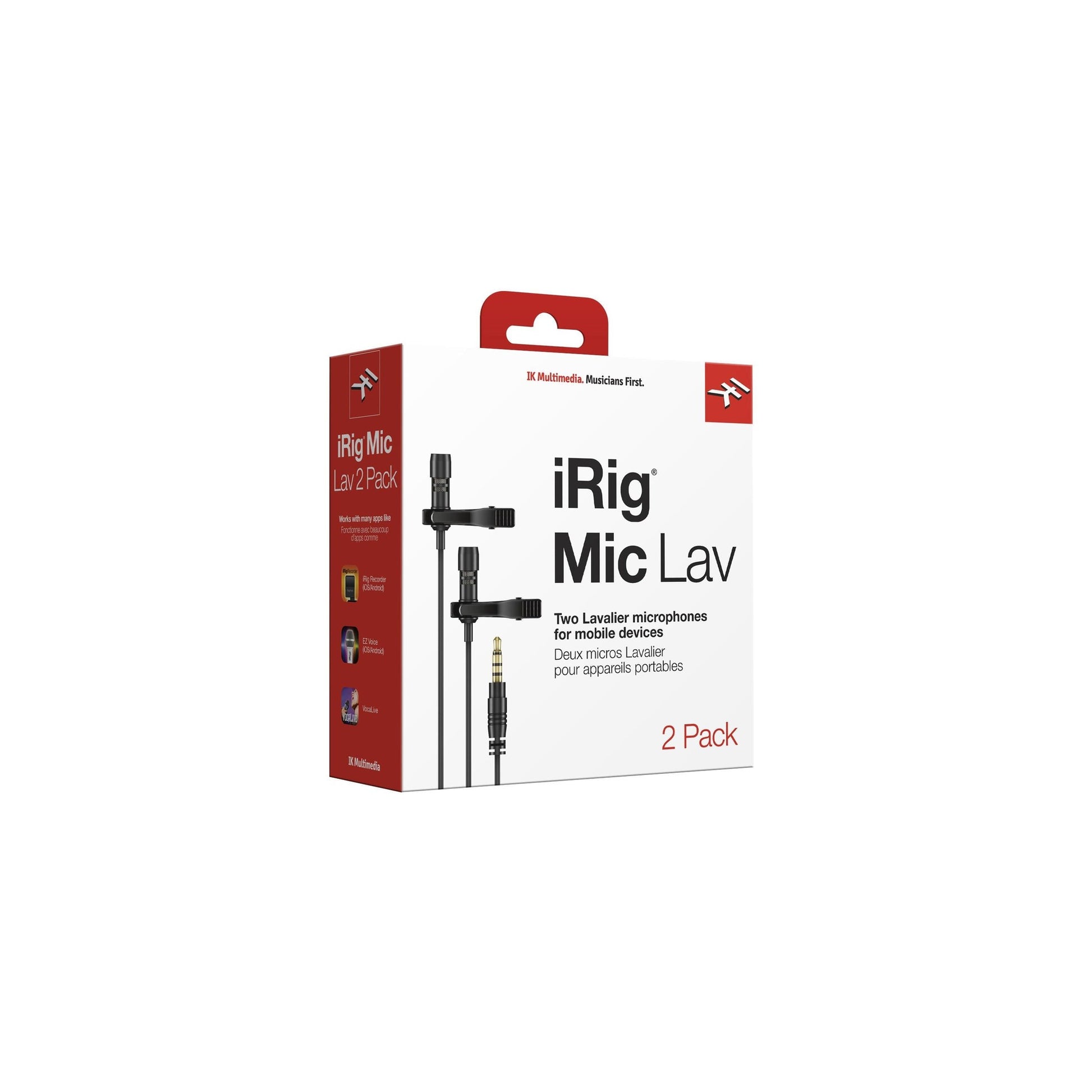 IK Multimedia iRig Mic Lav 2 Pack