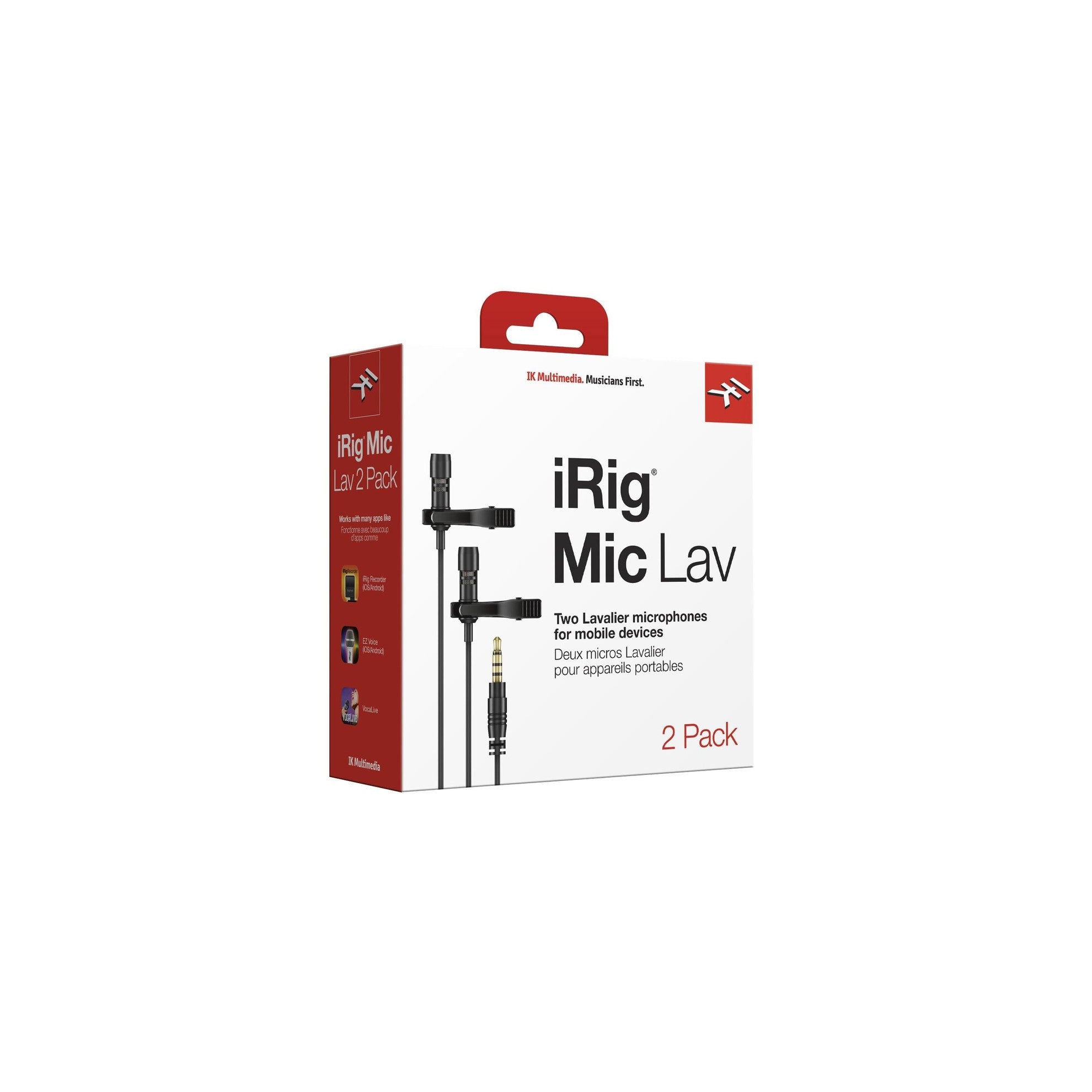 IK Multimedia iRig Mic Lav 2 Pack