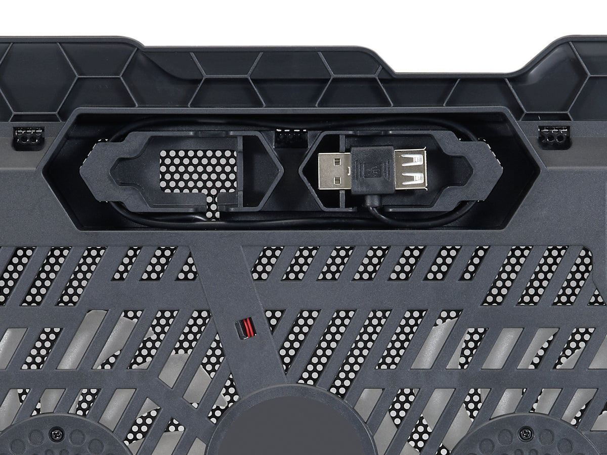 Conceptronic THANA01B Llaptop-Kühlpad 39,6 cm (15.6") Schwarz