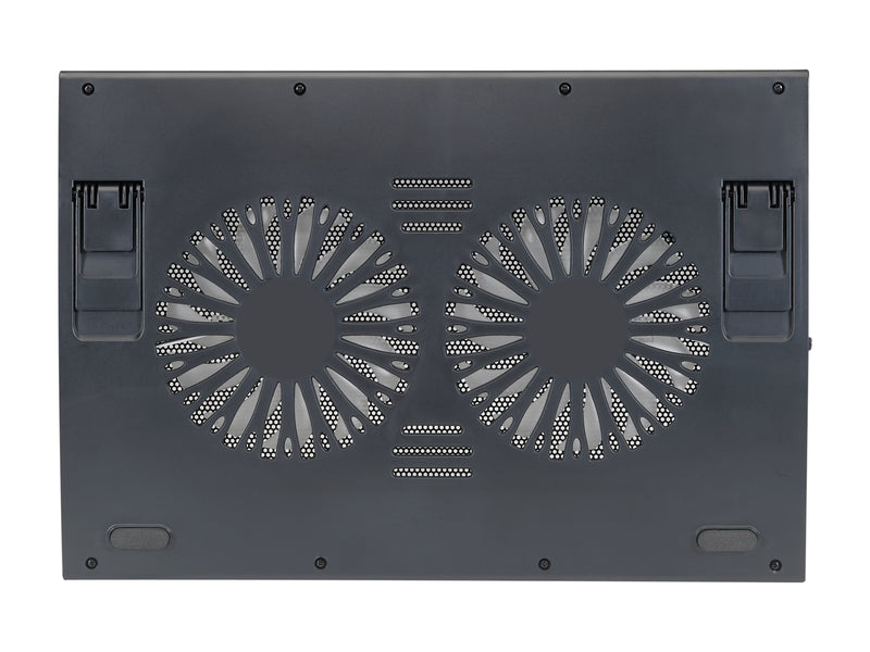 Conceptronic THANA02B Llaptop-Kühlpad 43,2 cm (17") Schwarz