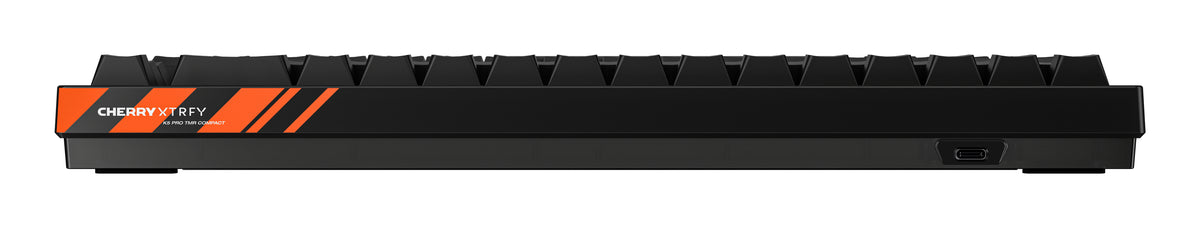 CHERRY K5 PRO TMR COMPACT Tastatur Gaming USB QWERTZ Deutsch Schwarz, Orange