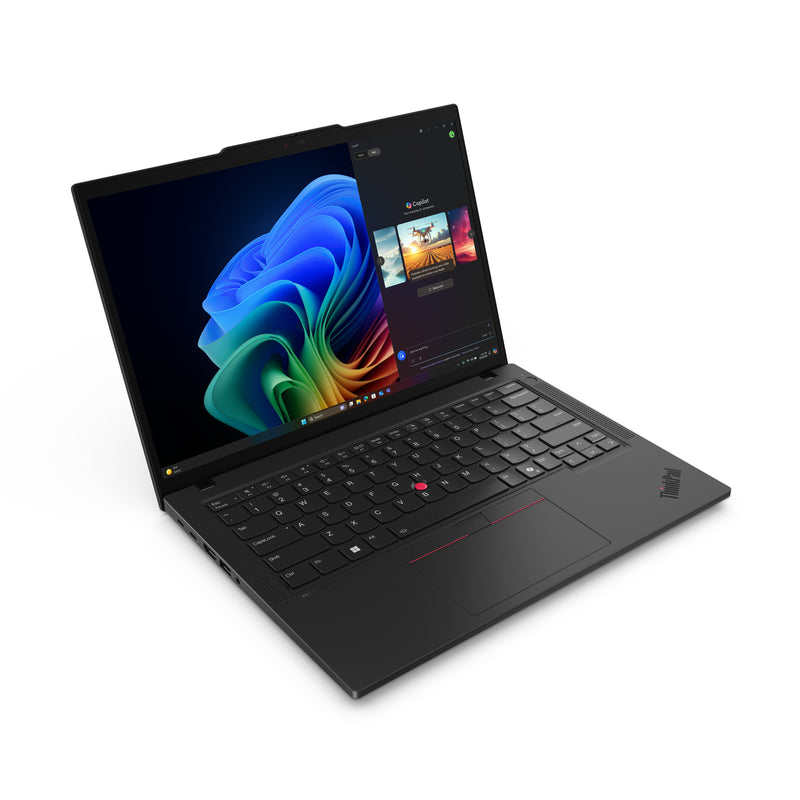 Lenovo ThinkPad T14 Gen 6 (AMD) Copilot+ PC AMD Ryzen AI 5 340 Laptop 35,6 cm (14") WUXGA 16 GB DDR5-SDRAM 512 GB SSD Wi-Fi 7 (802.11be) Windows 11 Pro Deutsch Schwarz