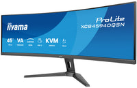 iiyama G-MASTER 45"LCD Curved Bus. UWQHD Computerbildschirm 113 cm (44.5") 5120 x 1440 Pixel Dual QHD LED Schwarz