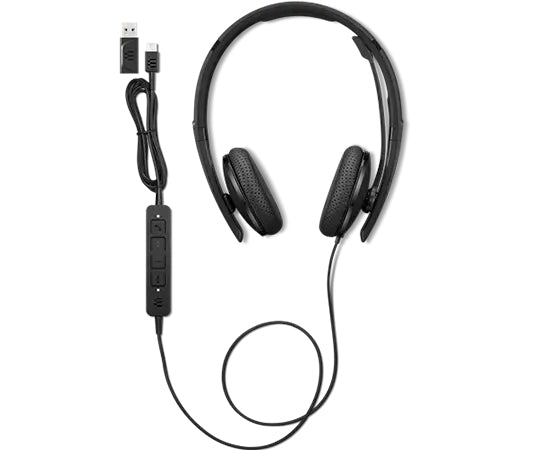 Lenovo 4XD1M39028 Kopfhörer & Headset Kabelgebunden Kopfband USB Typ-C Schwarz