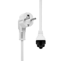Microconnect PE010830W Stromkabel Schwarz 3 m Netzstecker Typ E+F C5-Koppler