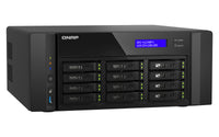 QNAP QAI-h1290FX NAS Tower EPYC 7302P 128 GB DDR4 0 TB QuTS hero Schwarz