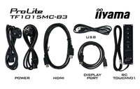 iiyama TF1015MC-B3 Computerbildschirm 25,6 cm (10.1") 1280 x 800 Pixel HD LED Touchscreen Schwarz