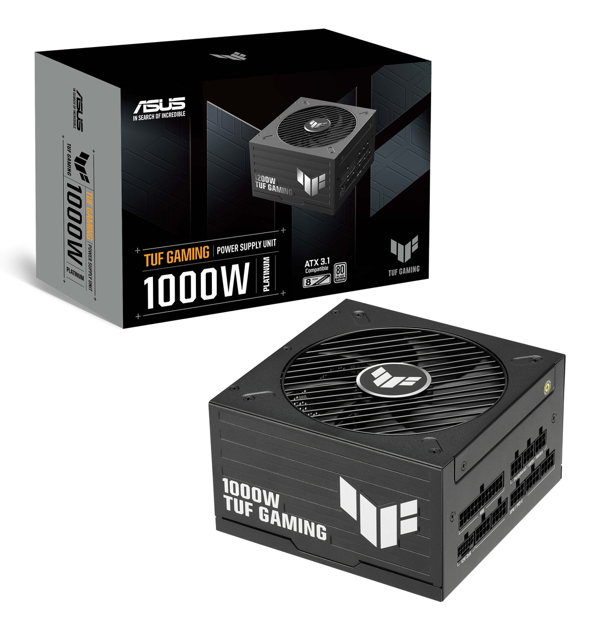ASUS TUF-GAMING-1000P Netzteil 1000 W 20+4 pin ATX ATX Schwarz