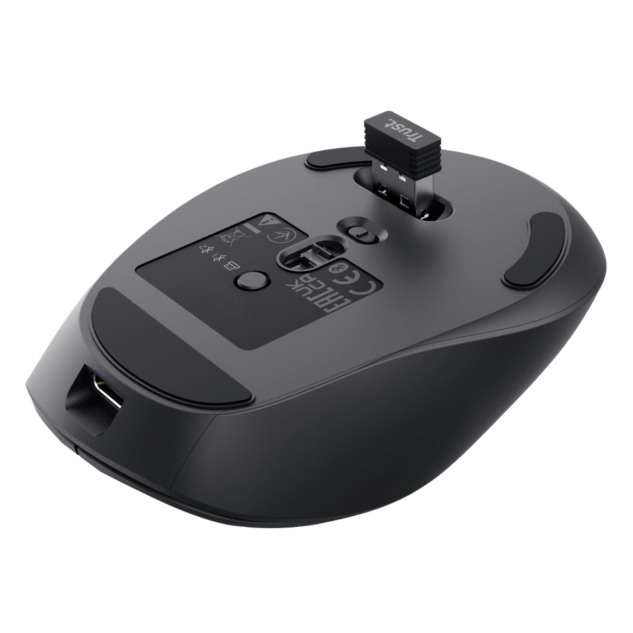 Trust Zevo Maus Universal rechts RF Wireless + Bluetooth Optisch 4000 DPI