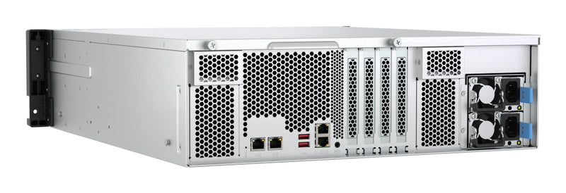 QNAP TS-H1677AXU-RP Speicherserver Rack (3U) AMD Ryzen™ 7 7745 32 GB DDR5 0 TB QNAP QTS Schwarz, Grau