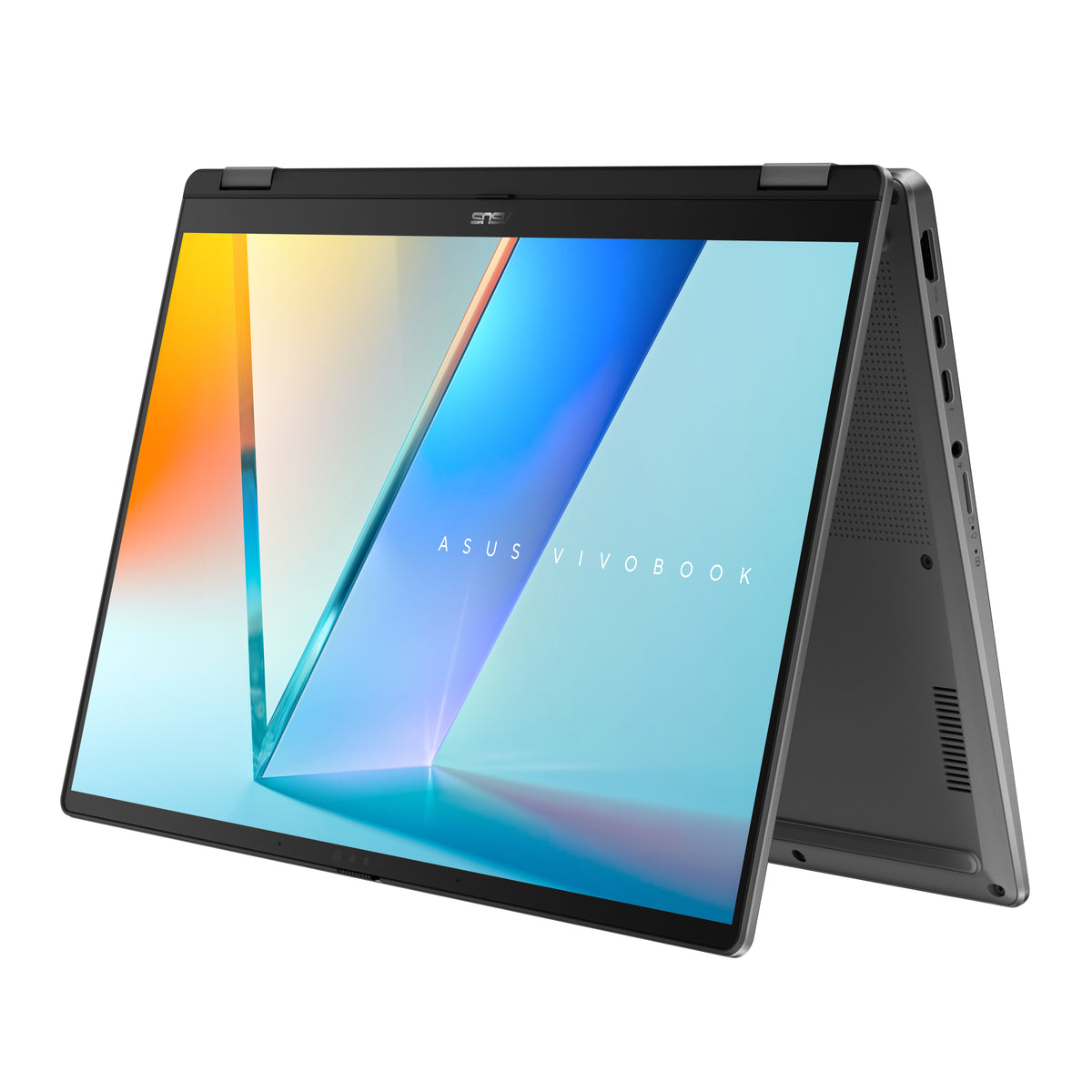 ASUS Vivobook 14 Flip TP3407AA-SG106W Copilot+ PC Intel Core Ultra 7 355 Hybrid (2-in-1) 35,6 cm (14") Touchscreen WUXGA 16 GB LPDDR5x-SDRAM 1 TB SSD Wi-Fi 7 (802.11be) Windows 11 Home Grau