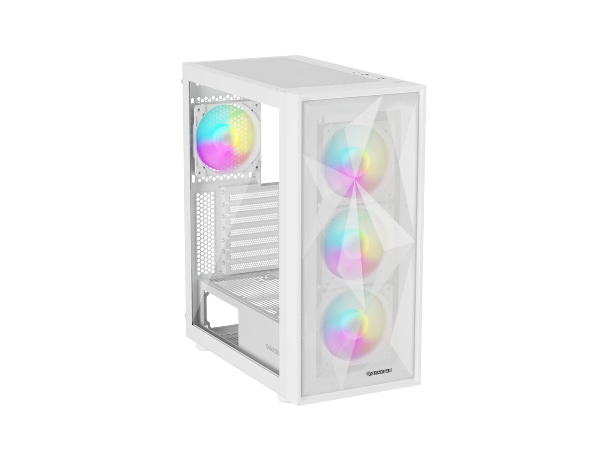 GENESIS Diaxid 605 ARGB Midi Tower Weiß